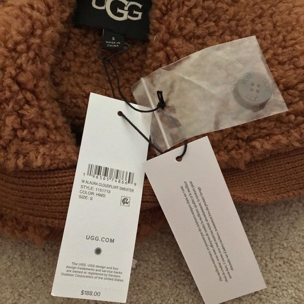 NWT UGG Women's Alaura CloudFluff Sweater - Picture 10 of 13